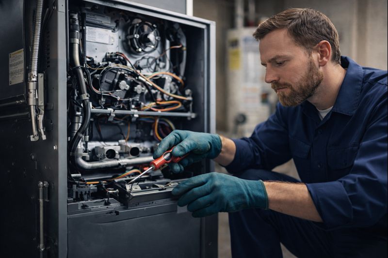 Las Vegas furnace repair heating repair emergency heat service Comfort Masters 702-869-8093 reliable HVAC