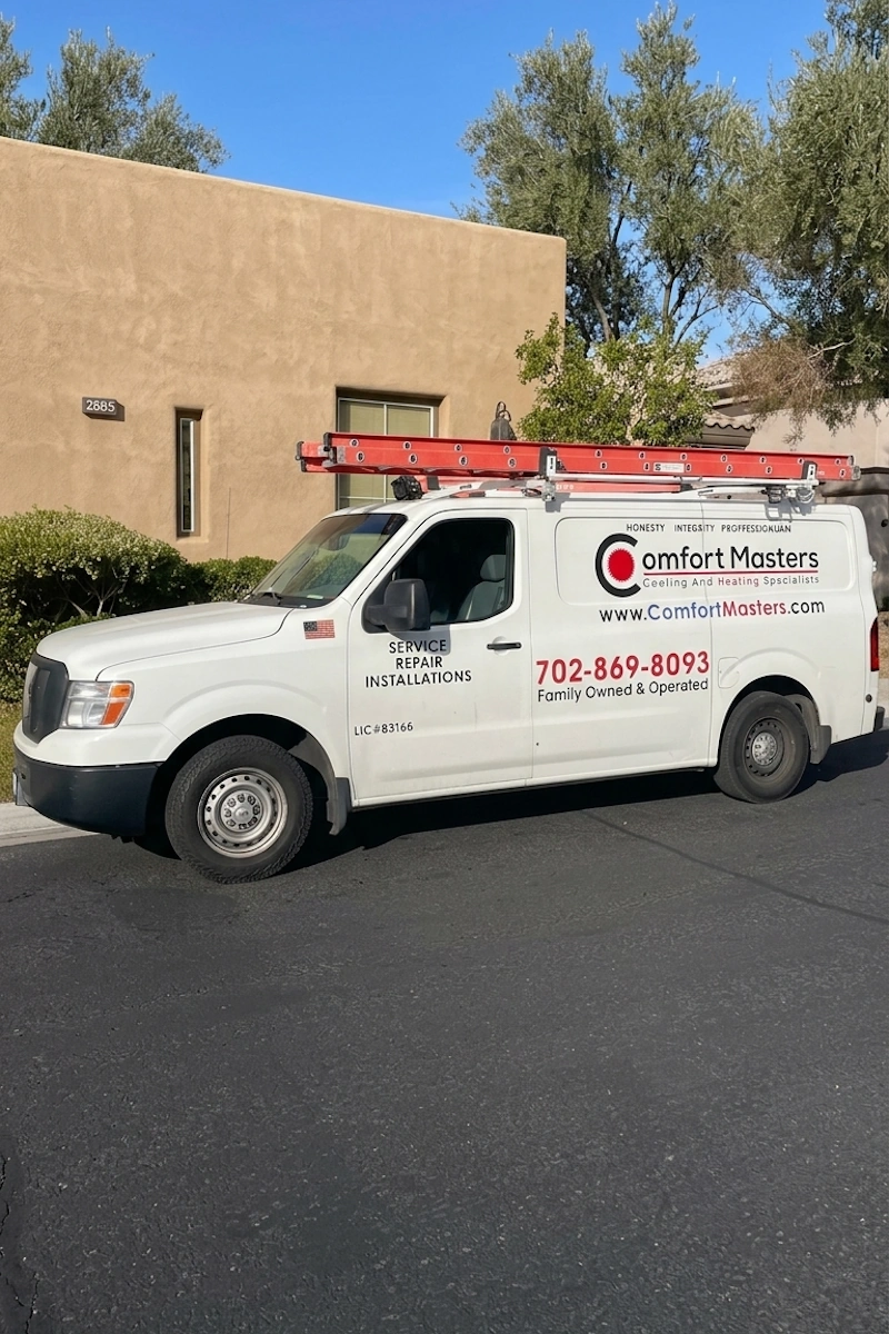 Paul B. Solan, owner of Comfort Masters Company in Las Vegas, Nevada