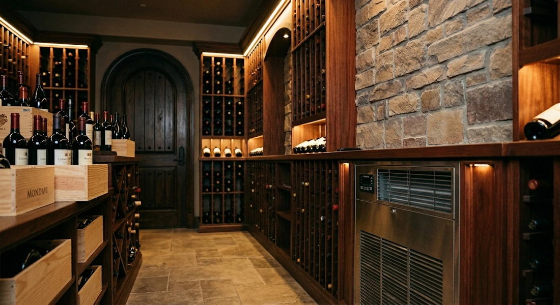 wine cellar cooling system las vegas 702-869-8093