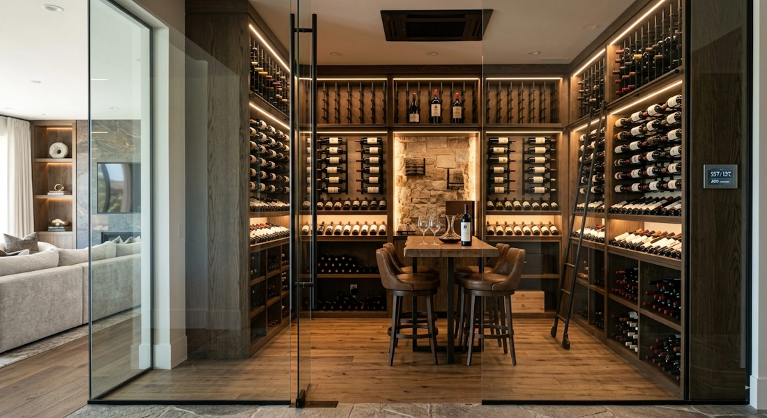 wine cellar design las vegas 702-869-8093